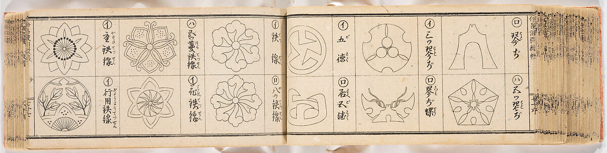 A Notebook of Mon, Ink on paper, Japan