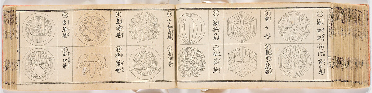 A Notebook of Mon, Ink on paper, Japan