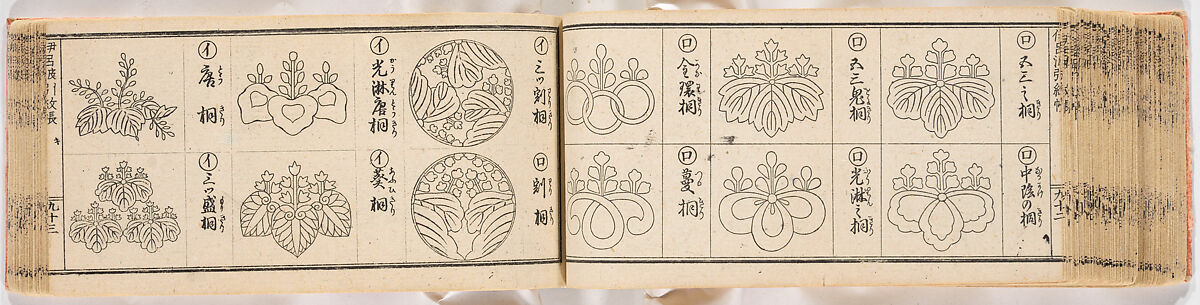 A Notebook of Mon, Ink on paper, Japan