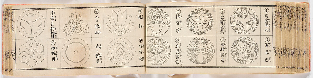 A Notebook of Mon, Ink on paper, Japan