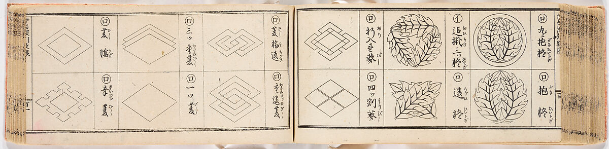 A Notebook of Mon, Ink on paper, Japan