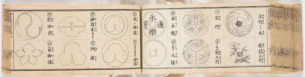 A Notebook of Mon, Ink on paper, Japan