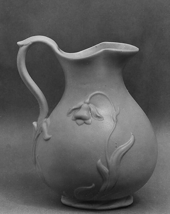 Pitcher, Fenton's Works (1847–1848), Parian porcelain, American