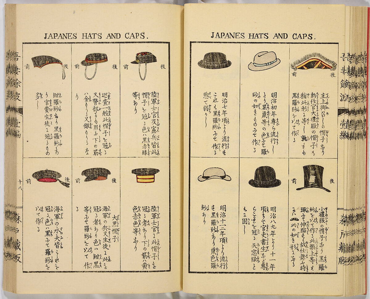 Ancient and Modern; Various Usages of Tokio Japan, Ink on paper, Japan