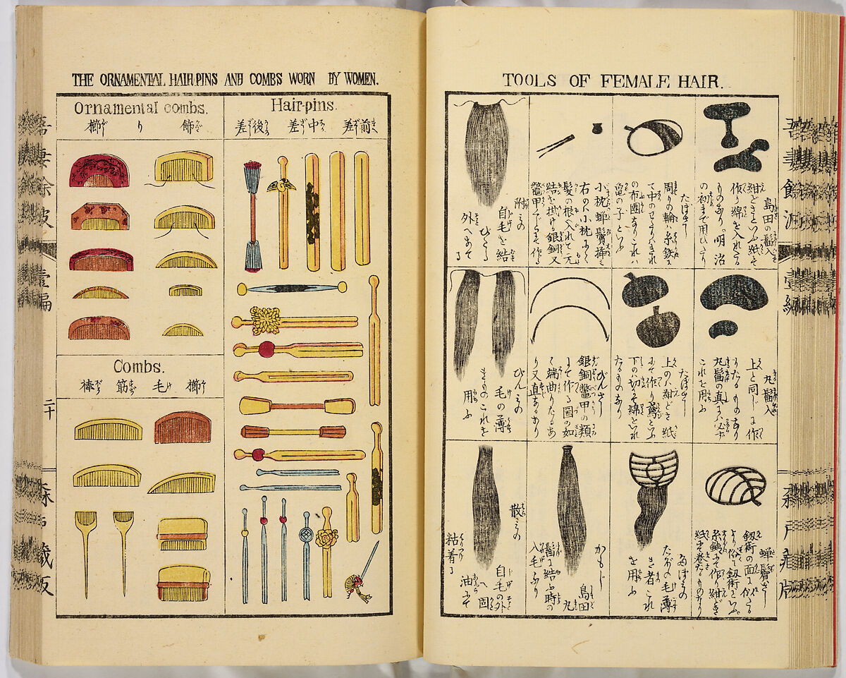 Ancient and Modern; Various Usages of Tokio Japan, Ink on paper, Japan