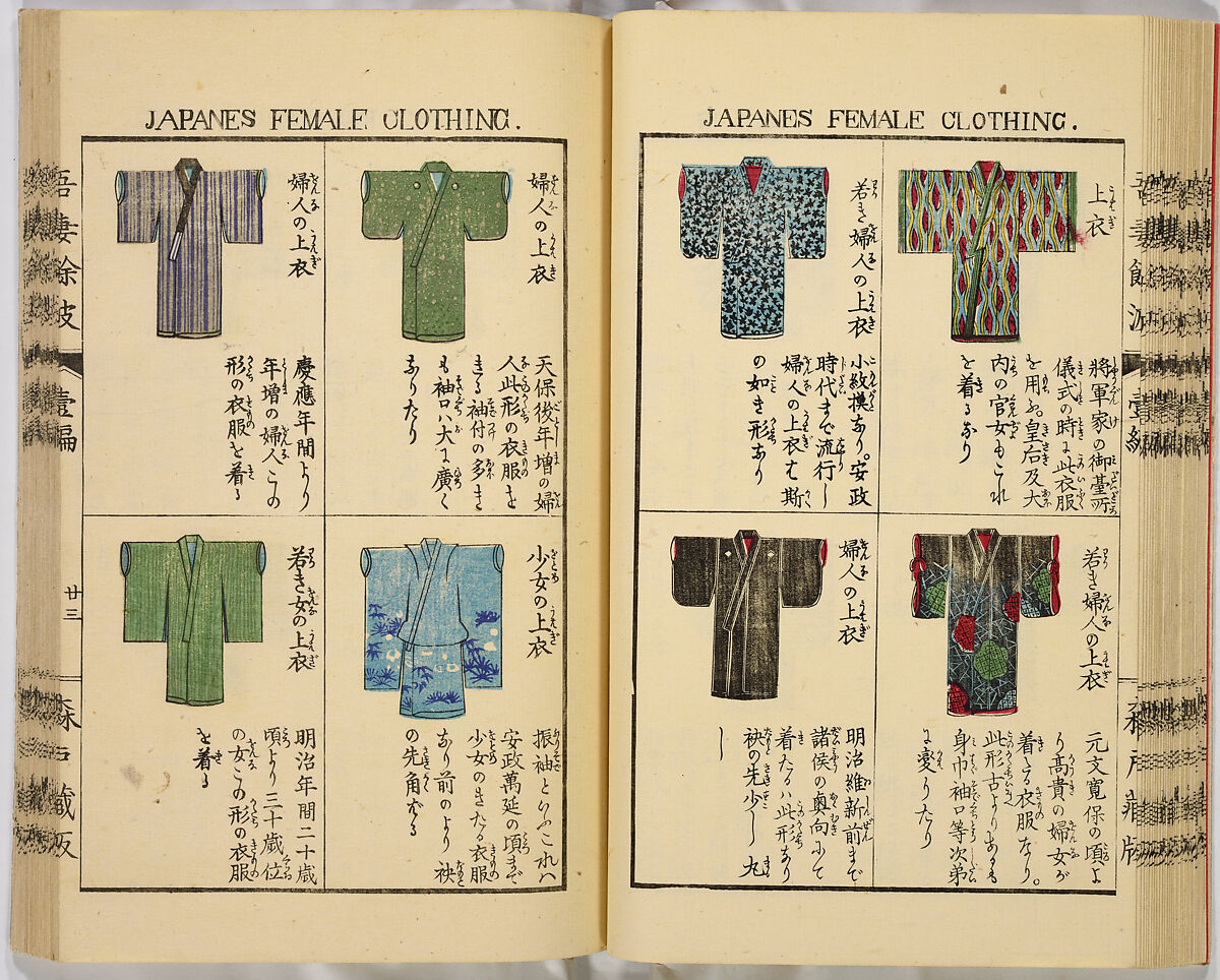 Ancient and Modern; Various Usages of Tokio Japan, Ink on paper, Japan