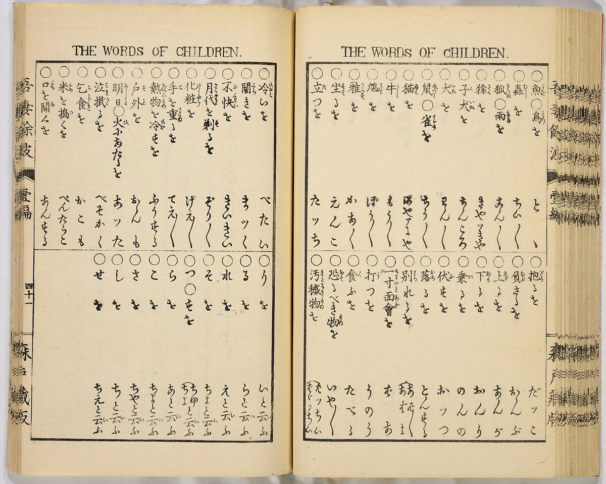 Ancient and Modern; Various Usages of Tokio Japan, Ink on paper, Japan