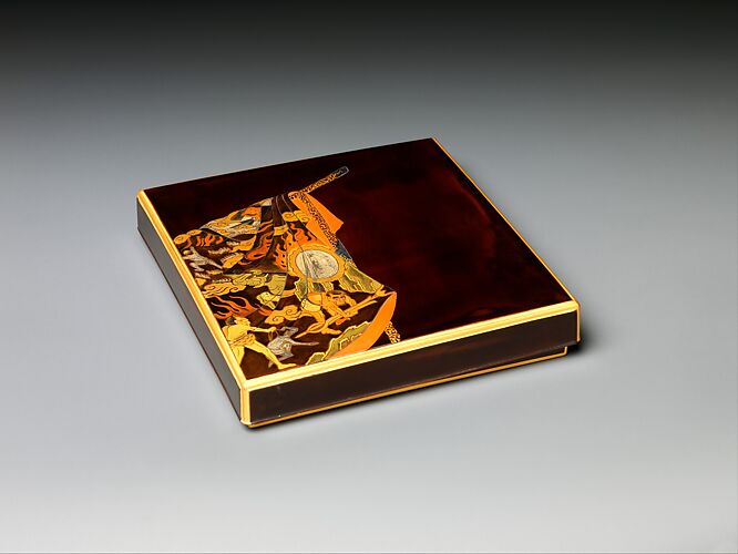 Writing Box (Suzuribako) with Hell Courtesan’s Robe