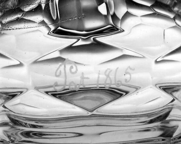 Pitcher, Gillander and Bennett Company, Pressed glass, American