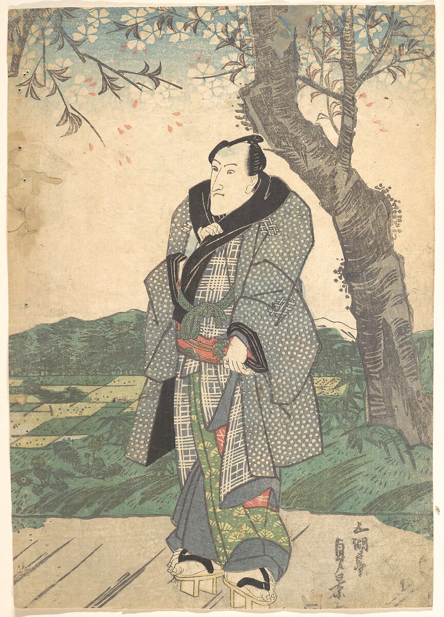 Print, Utagawa Sadakage (Japanese, active mid-19th century), Woodblock print; ink and color on paper, Japan 