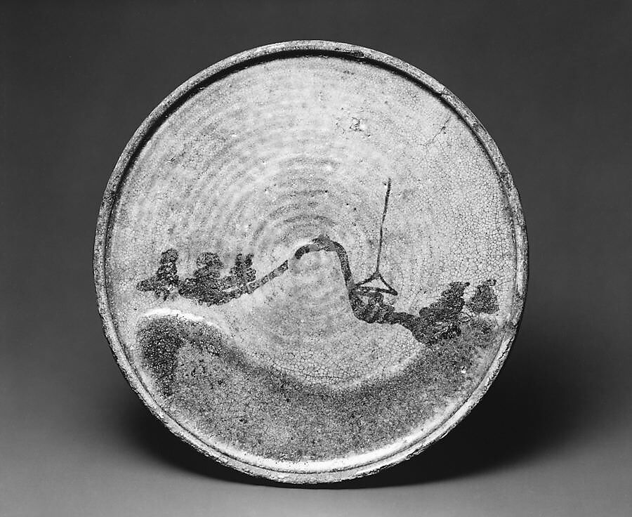 Plate, Stoneware (Seto ware), Japan 