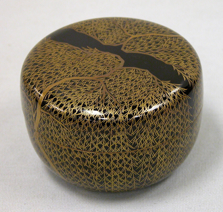 Tea caddy, Lacquer, Japan 