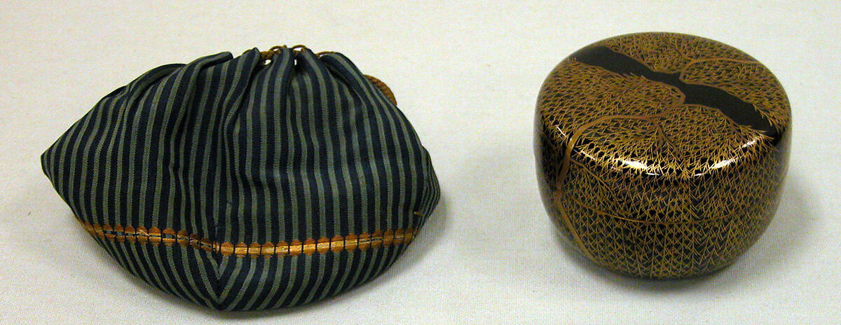Tea caddy, Lacquer, Japan