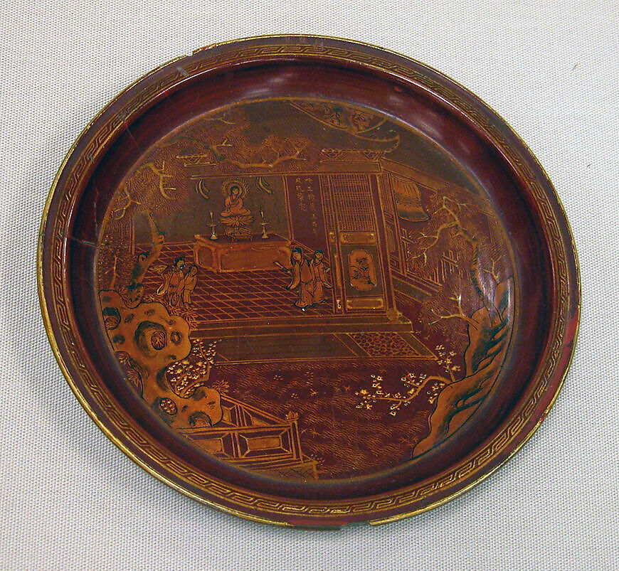 Tray, Lacquer, China 