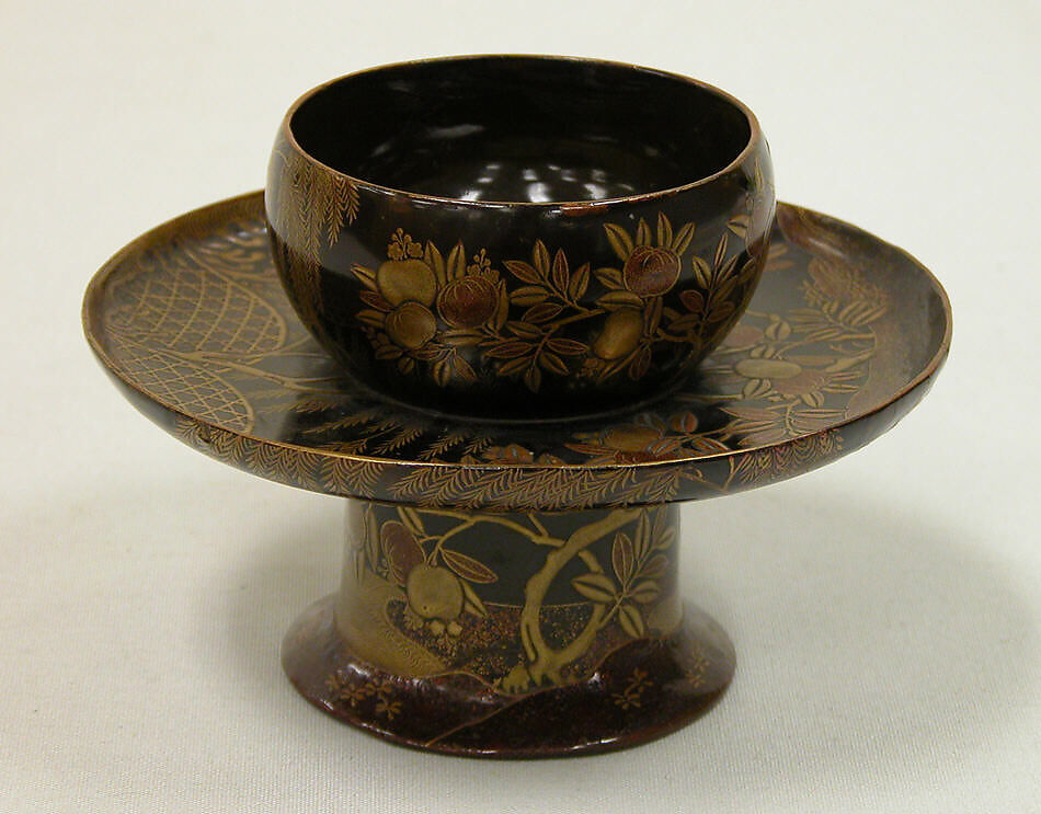 Cup stand, Maki-e, Japan 