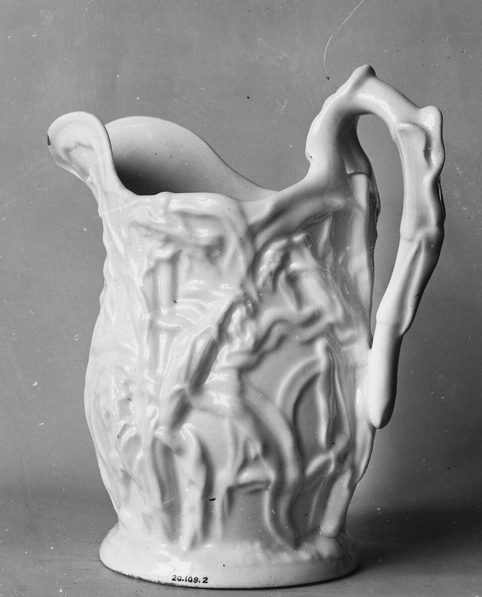 Pitcher, Southern Porcelain Company, Porcelain, American