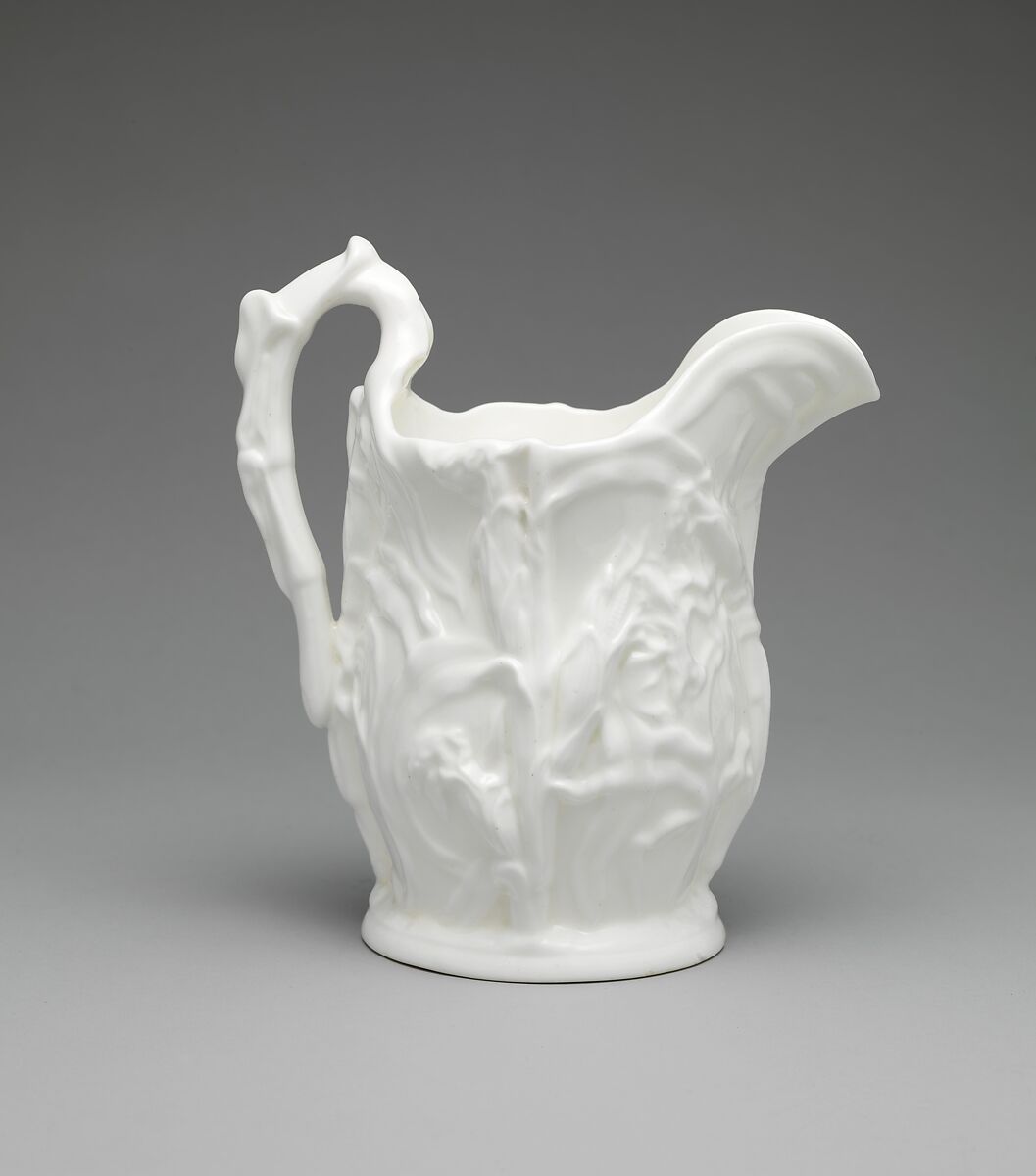 Pitcher, Southern Porcelain Company, Porcelain, American 