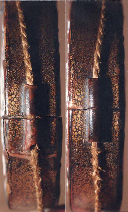 Case (Inrō) with Design of  Flaming Dragon with Clouds, Lacquer, roiro, gold, silver and red hiramakie, takamakie, raden, aogai; Interior: nashiji, divided, silver metal tray, Japan