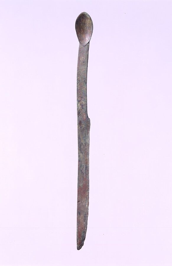 Knife-Spoon, Bronze, Northeast China 