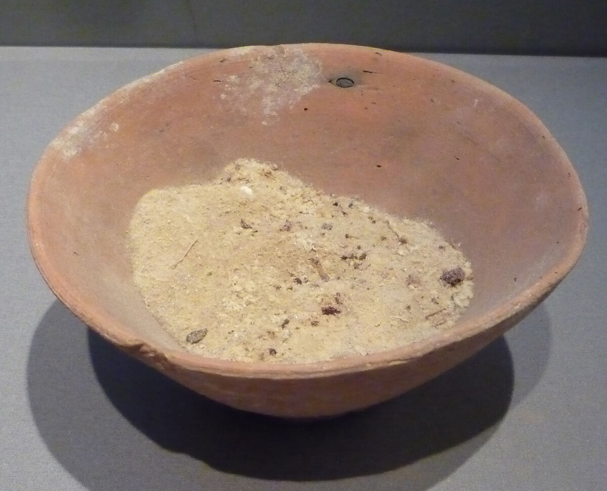 Bowl of Sand, Pottery, sand