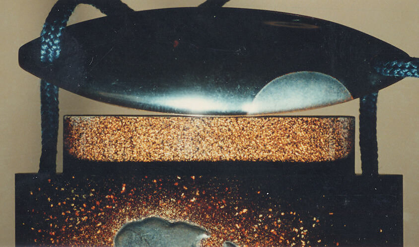 Case (Inrō) with Design of Scattered Cherry Blossoms (obverse); Snow Roundels (reverse), Lacquer, roiro, gold and silver hiramakie, takamakie, togidashi; Interior: nashiji and fundame, Japan