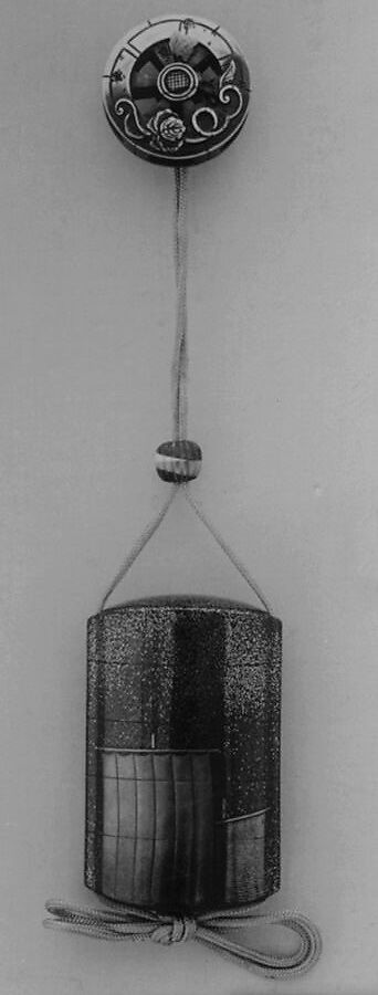 Case (Inrō) with Design of Ship Sails, Lacquer, roiro, gold and silver hiramakie, nashiji, togidashi; Interior: nashiji and fundame, Japan