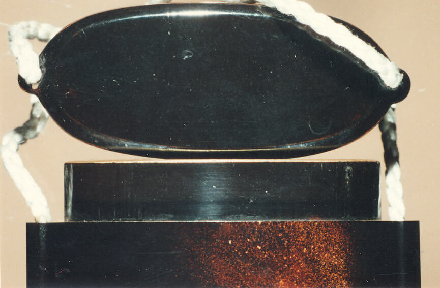 Case (Inrō) with Design of Dragons among  Clouds, Lacquer, roiro, nashiji, gold and silver togidashi; Interior: roiro and fundame, Japan