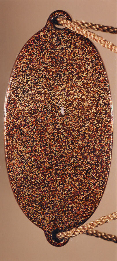 Case (Inrō) with Design of Wild Carrot and Autumn Grasses, Lacquer, roiro, nashiji, gold hiramakie, aogai inlay; Interior: nashiji and fundame, Japan