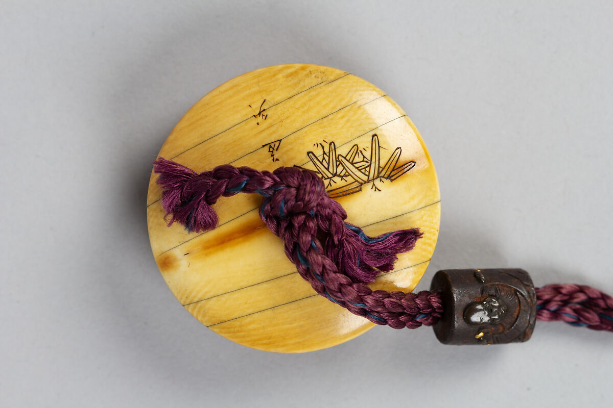 Case (Inrō) with Design of Shishi Dogs beside Rocks and Waterfall, Lacquer, roiro, yamimakie, black hiramakie, takamakie, gold metal inlay; Interior: gyobu nashiji and fundame, Japan