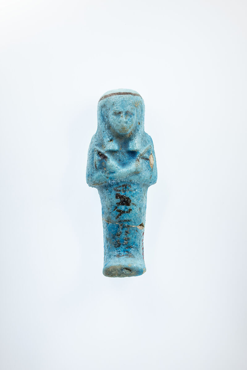 Shabti of Nesenaset, Faience 