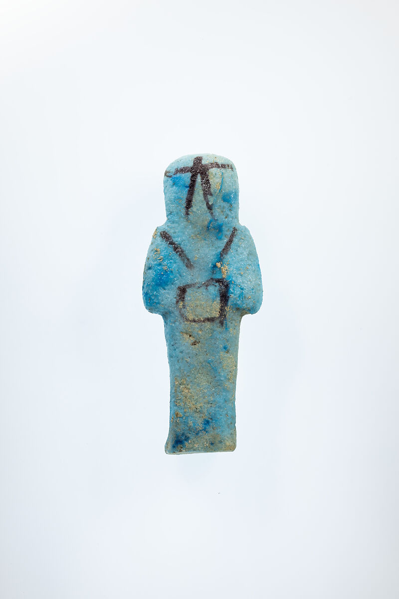 Shabti of Nesitaset, Faience