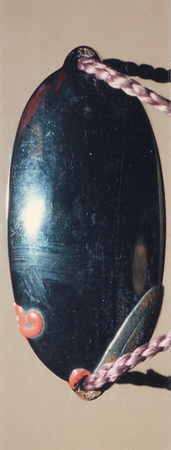 Case (Inrō) with Flowering Cherry Tree (obverse); Parrot in Ornamental Swing (reverse), Lacquer, roiro, gold, red and silver hiramakie, aogai, pewter inlay; Interior: nashiji and fundame, Japan