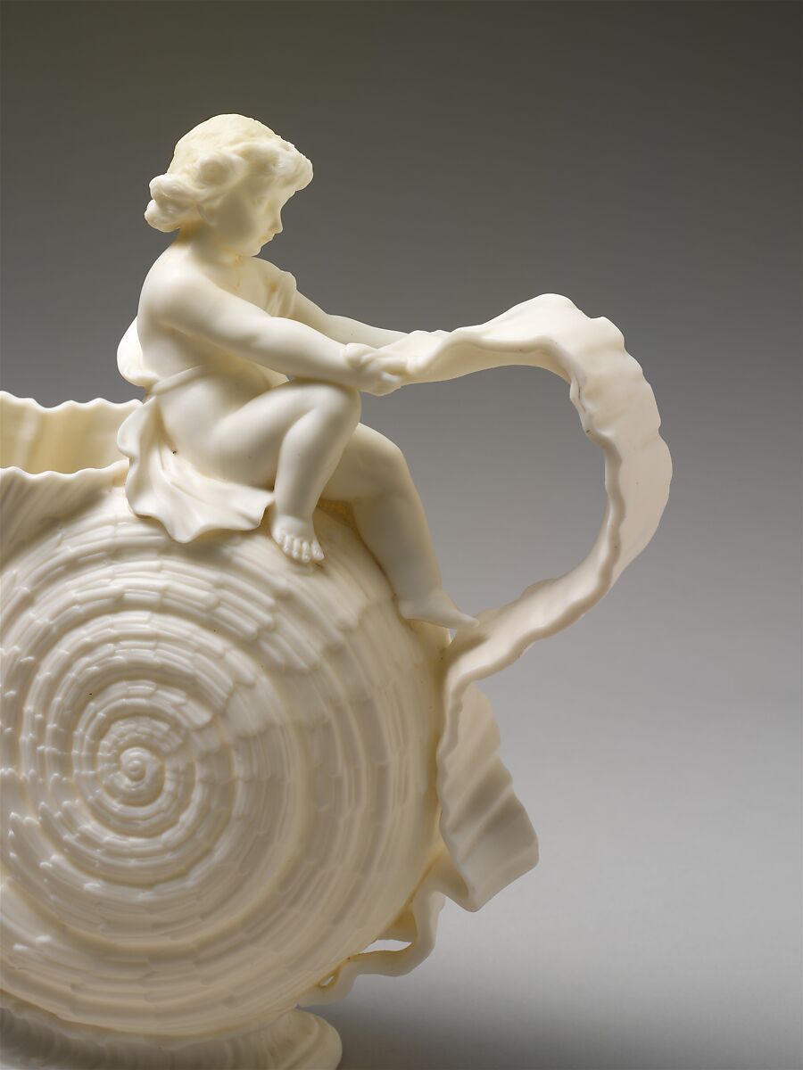 Pitcher, Willets Manufacturing Company (American, 1879–1908), Porcelain, American