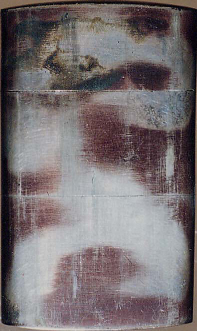 Case (Inrō) with Design of Foreigners on Horseback Looking at Mount Fuji, Metal, silver metal, applied, gold, shibuichi, sentoku, various metals; Interior: silver metal, Japan