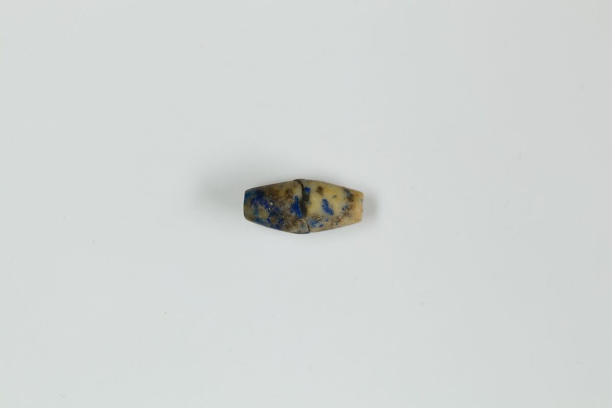 Barrel bead, Lapis lazuli 