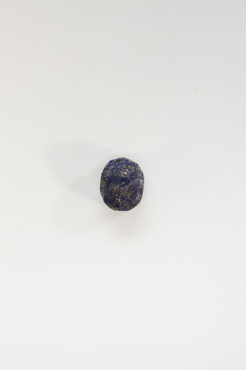 Scarab amulet of Nesenaset, Lapis lazuli 