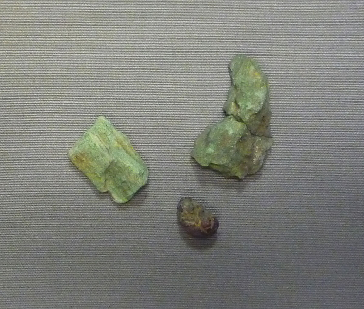 Malachite from a Smelter's Crucible, Malachite 
