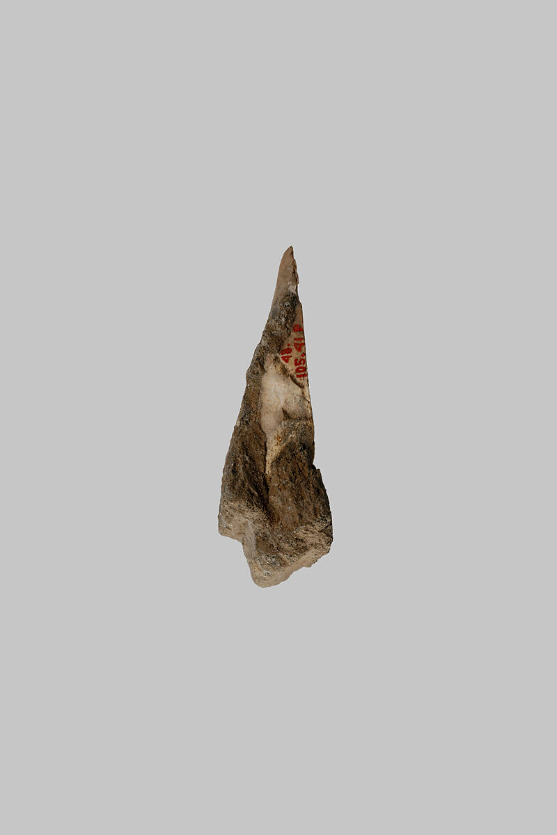 Sickle Insert, Flint, adhesive (lime plaster ?)
