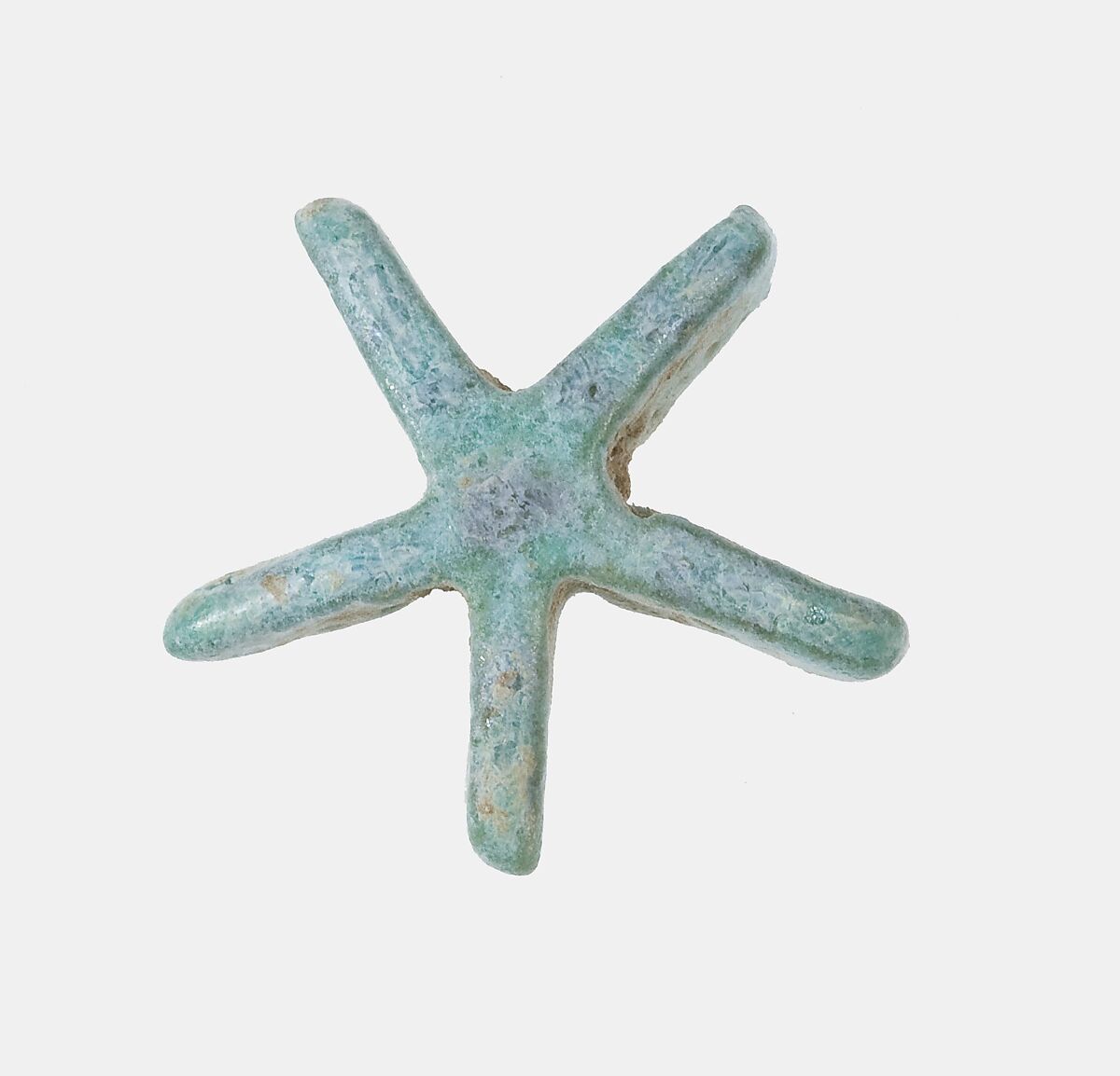 Star Amulet, Faience 