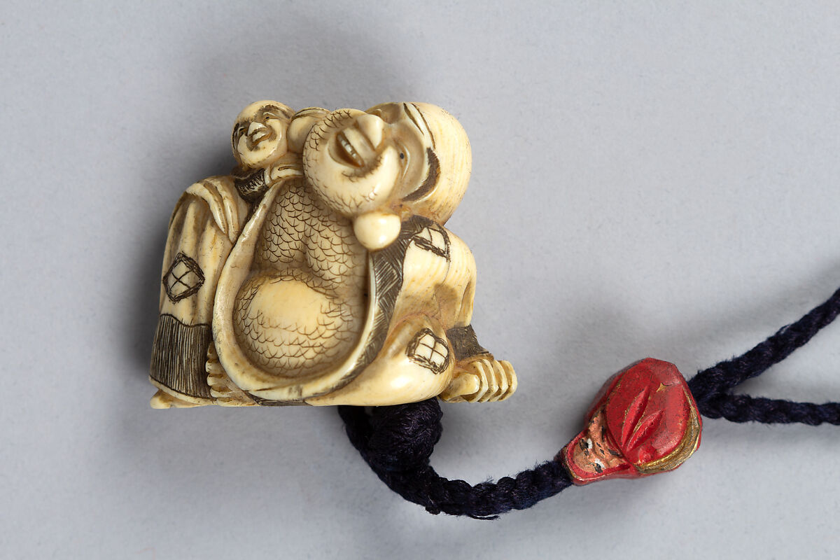 Case (Inrō) with Design of Five Playing Horses, Lacquer, kinji, black, silver, gold hiramakie, takamakie, nashiji; Interior: nashiji and fundame, Japan