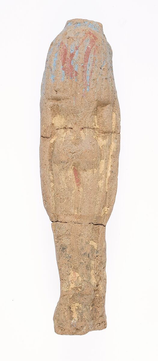 Standing female figurine, Pottery