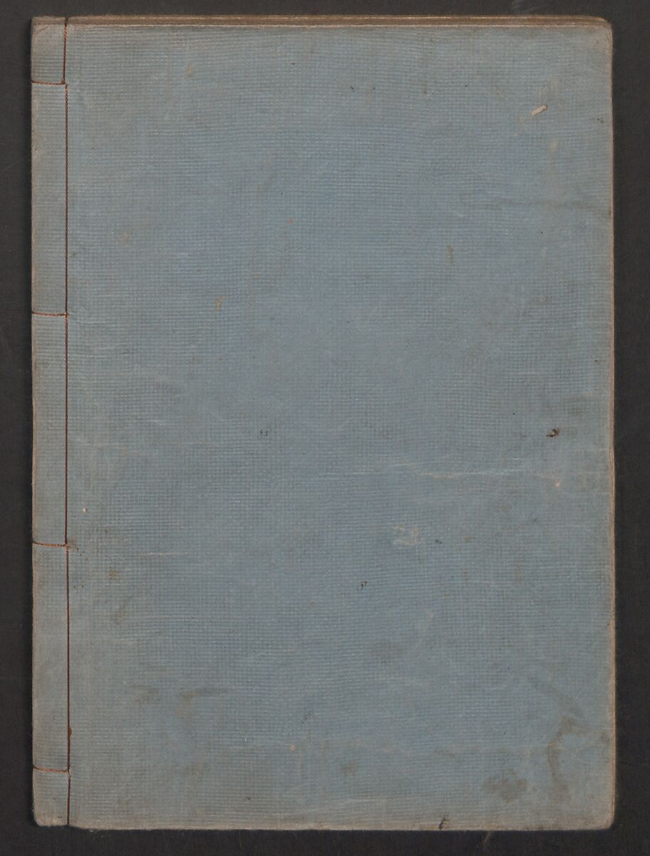 One Hundred Comic Poems of the Flower, One of the Three Friends, Tsuki, the Moon, Yuki, the Snow, and Hana, the Flower (Sansai hana hyakushu) 三才花百首, Totoya Hokkei 魚屋北渓 (Japanese, 1780–1850), Three volumes; ink and color on paper, Japan