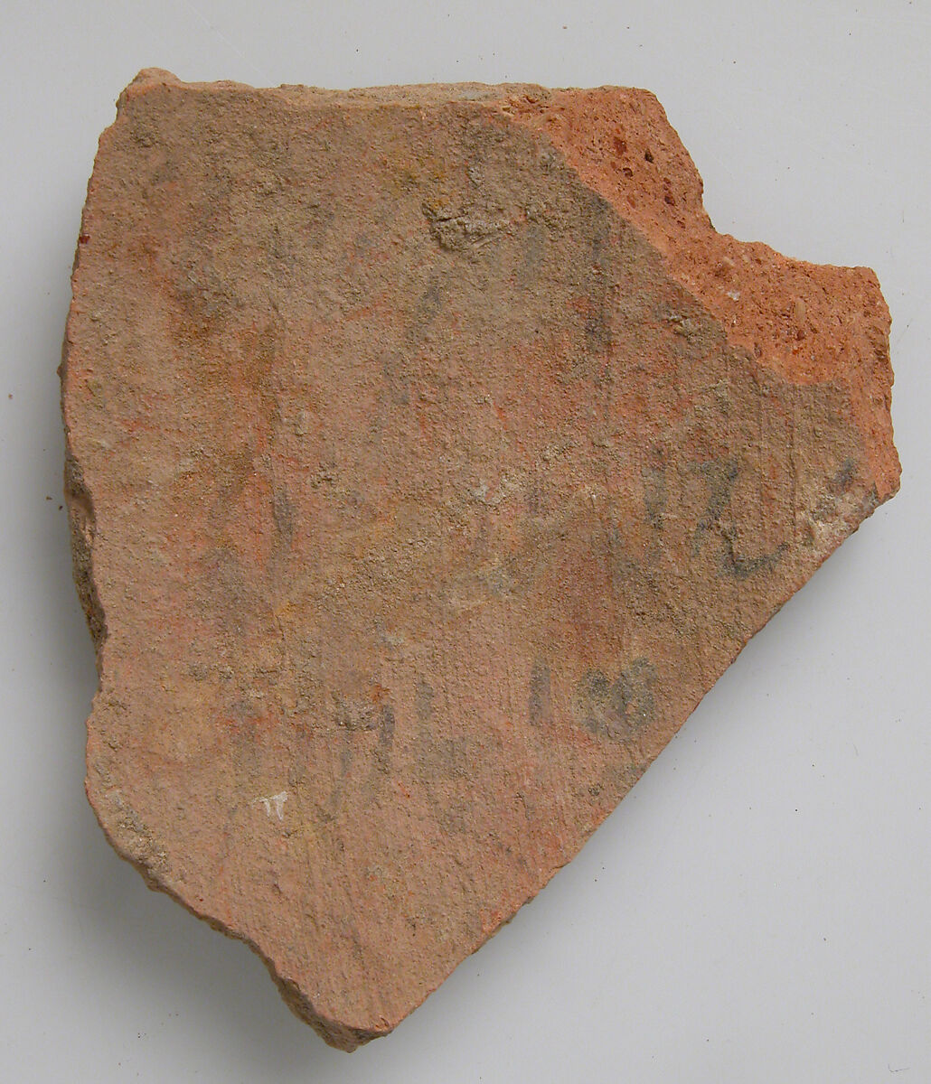 Ostracon, Pottery, ink