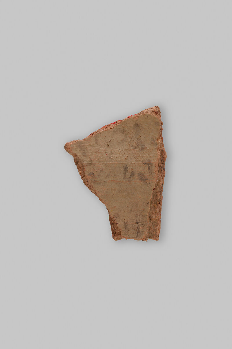 Ostracon, Pottery, ink