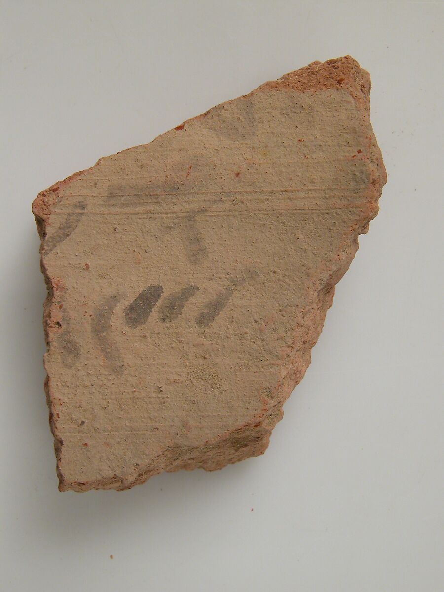 Ostracon, Pottery, ink