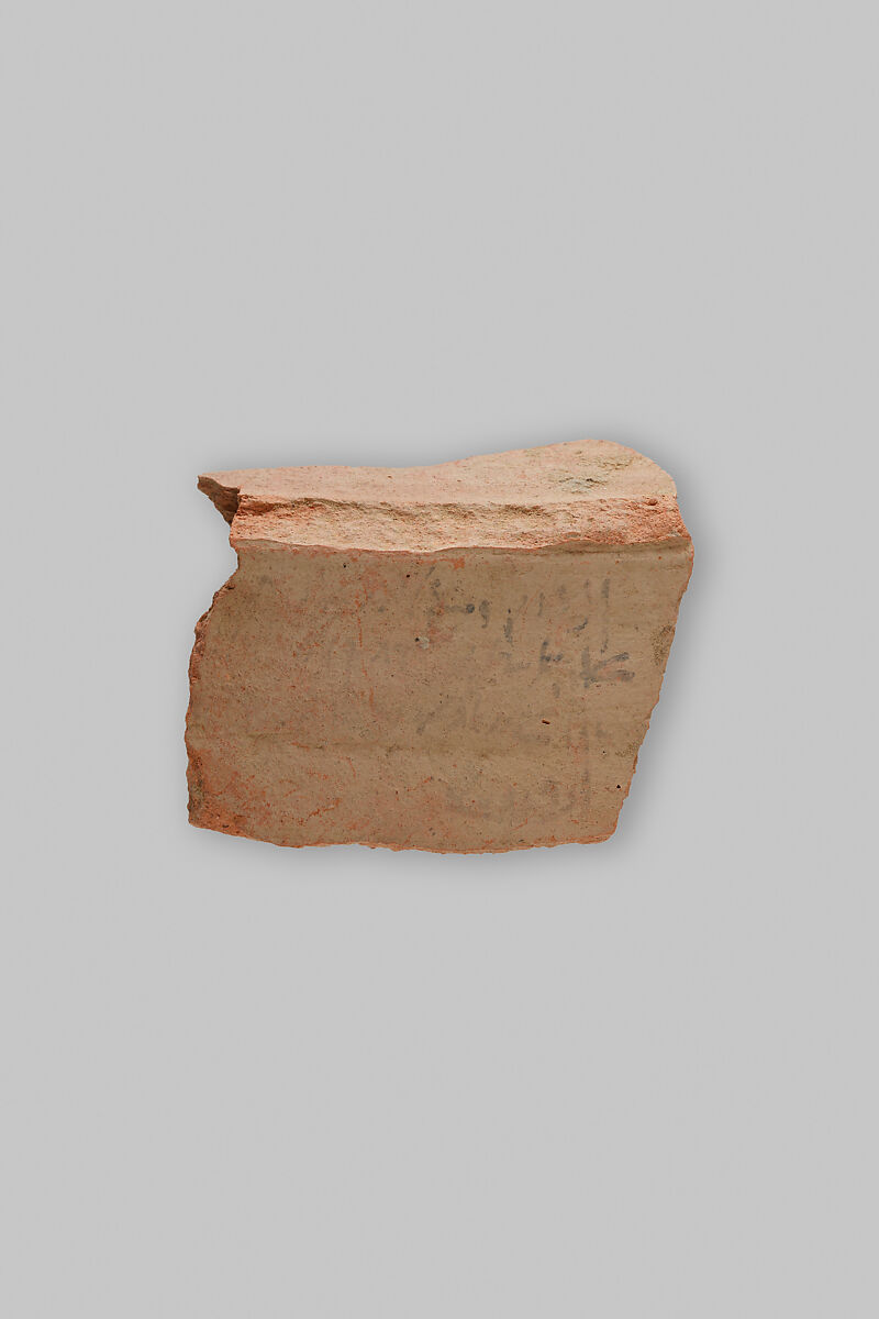 Ostracon, Pottery, ink
