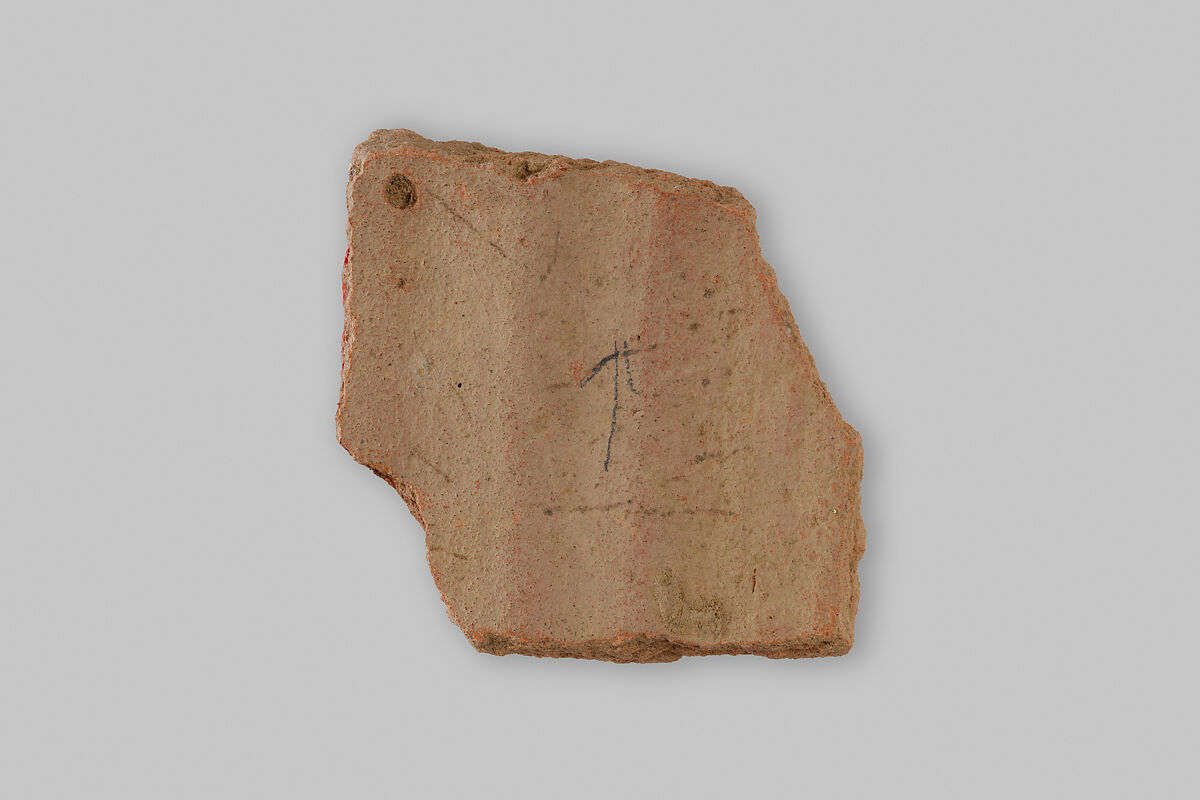 Ostracon, Pottery, ink