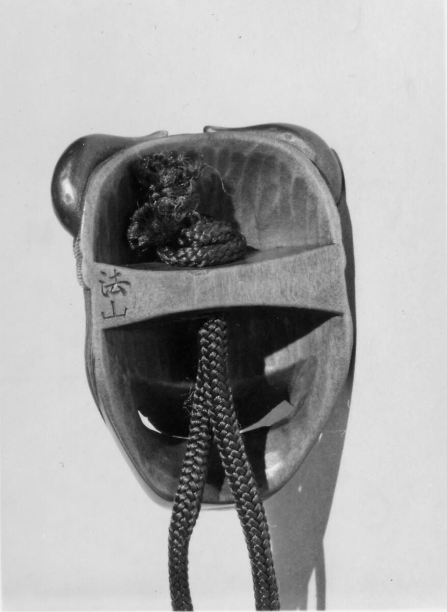 Case (Inrō) with Design of Actor's Masks, Robe and Fan beside Tasseled Box (obverse); Young Pine Trees beside Stage (reverse), Lacquer, kinji, gold, silver, black and red hiramakie, takamakie; Interior: nashiji and fundame, Japan