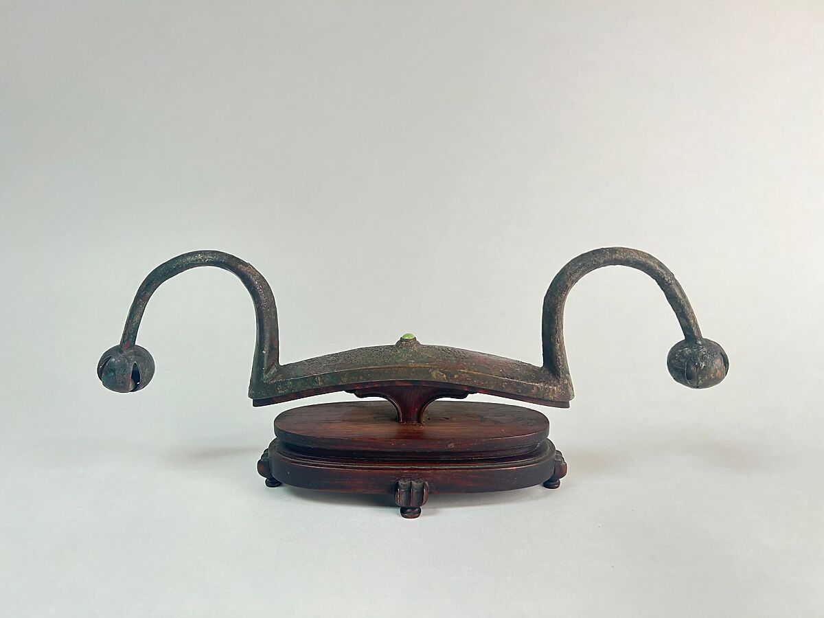 Bow-Shaped Fitting, Bronze, Northwest China