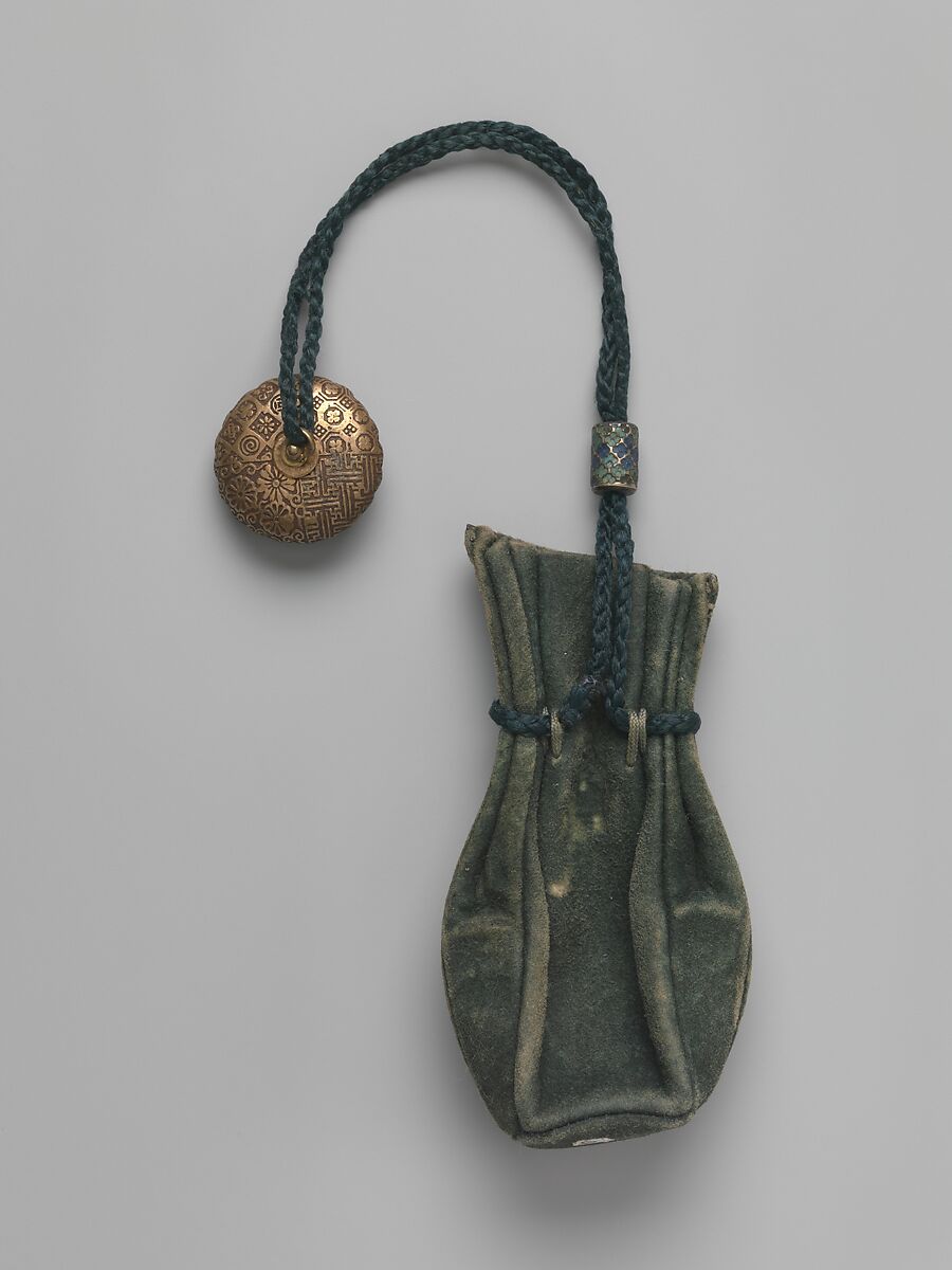 Tobacco pouch, Iron, Japan